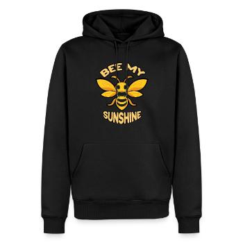 Bee Lovers Beekeepers Naturefriends Beekeepers - Men’s Premium Organic Hoodie - black - Front - Nico (187cm)