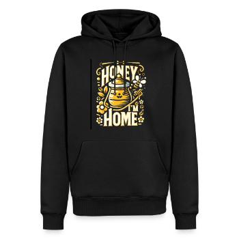 Amoureux des abeilles Apiculteurs Amis de la nature Apiculteurs - Sweat à capuche Premium bio Homme - noir - Devant - Nico (187cm)