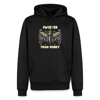Amoureux des abeilles Apiculteurs Amis de la nature Apiculteurs - Sweat à capuche Premium bio Homme - noir - Devant - Nico (187cm)