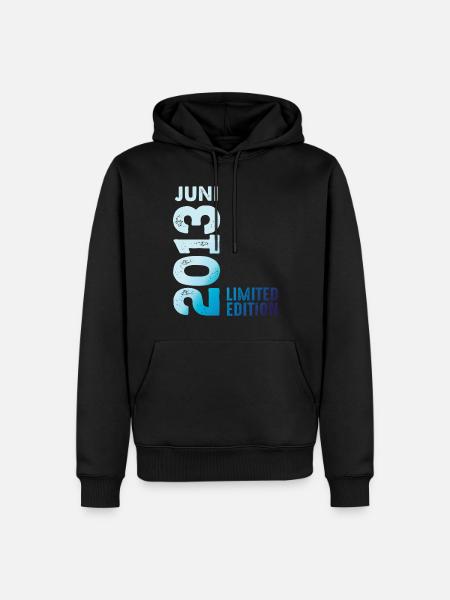 Limited Edition Juli 2013 Legendär Seit Juli 2013 - Männer Premium Bio Hoodie - Schwarz