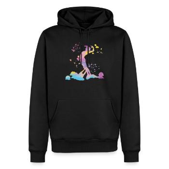 Artistic Swim Team Synchronschwimmen - Männer Premium Bio Hoodie - Schwarz - Vorne - Nico (187cm)