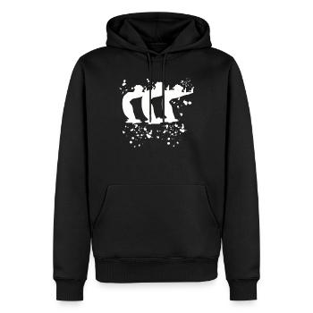 Artistic Swim Team Synchronschwimmen - Männer Premium Bio Hoodie - Schwarz - Vorne - Nico (187cm)