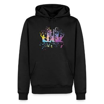 Artistic Swim Team Synchronschwimmen - Männer Premium Bio Hoodie - Schwarz - Vorne - Nico (187cm)
