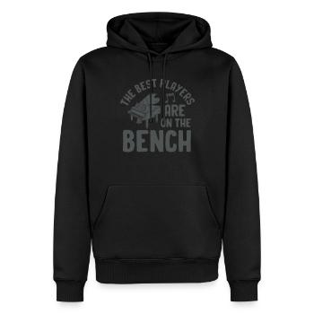 Les meilleurs joueurs Pianiste Pianiste - Sweat à capuche Premium bio Homme - noir - Devant - Nico (187cm)
