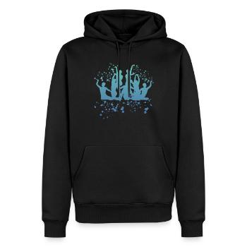 Artistic Swim Team Synchronschwimmen - Männer Premium Bio Hoodie - Schwarz - Vorne - Nico (187cm)
