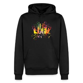 Artistic Swim Team Synchronschwimmen - Männer Premium Bio Hoodie - Schwarz - Vorne - Nico (187cm)