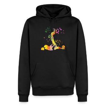 Artistic Swim Team Synchronschwimmen - Männer Premium Bio Hoodie - Schwarz - Vorne - Nico (187cm)