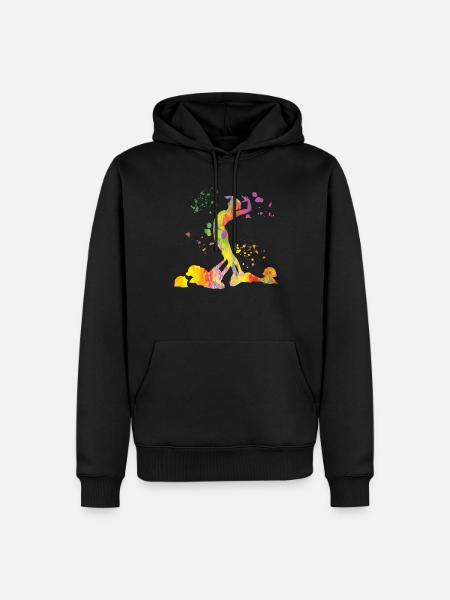 Artistic Swim Team Synchronized Swimming - Men’s Premium Organic Hoodie - black