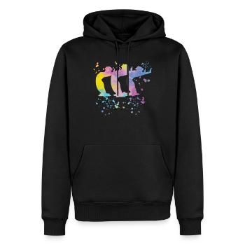 Artistic Swim Team Synchronschwimmen - Männer Premium Bio Hoodie - Schwarz - Vorne - Nico (187cm)