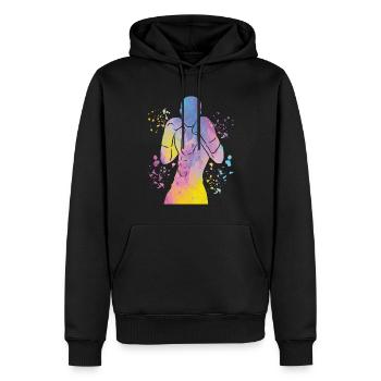 Boxen Kämpfer Kinder Boxen Match Boxer - Männer Premium Bio Hoodie - Schwarz - Vorne - Nico (187cm)