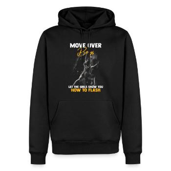 Macht Platz Jungs Boulderer Bouldern - Männer Premium Bio Hoodie - Schwarz - Vorne - Nico (187cm)