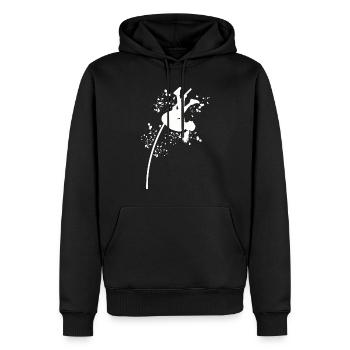 Stabhochspringer Kids Stabhochsprung - Männer Premium Bio Hoodie - Schwarz - Vorne - Nico (187cm)