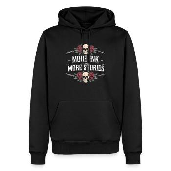 Tattoo Studio Tattoo Artist Tattoo Ideen - Männer Premium Bio Hoodie - Schwarz - Vorne - Nico (187cm)