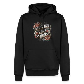 Tattoo Studio Tattoo Artist Tattoo Ideen - Männer Premium Bio Hoodie - Schwarz - Vorne - Nico (187cm)