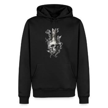 Tattoo Studio Tattoo Artist Tattoo Ideen - Männer Premium Bio Hoodie - Schwarz - Vorne - Nico (187cm)