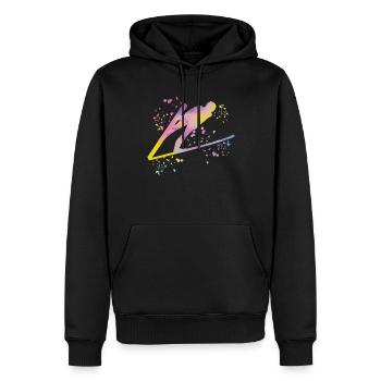 Vol à ski Ski nordique Saut à ski - Sweat à capuche Premium bio Homme - noir - Devant - Nico (187cm)