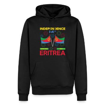 Eritrea Unabhängigkeitstag 24th May 1991 - Männer Premium Bio Hoodie - Schwarz - Vorne - Nico (187cm)