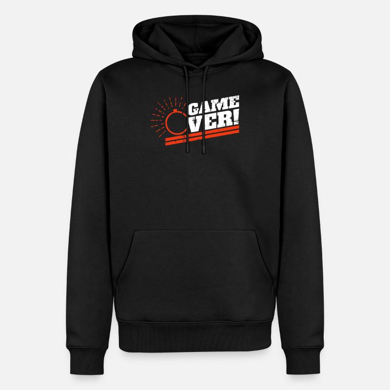 Ehe - Männer Premium Bio Hoodie - Schwarz