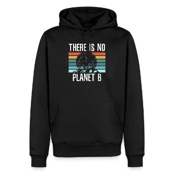 Climate Climate Change Climate Protection Rainforest Gift - Men’s Premium Organic Hoodie - black - Front - Nico (187cm)