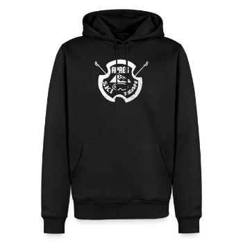 Apres Ski Sprüche Skifahren Ski Snowboard Geschenk - Männer Premium Bio Hoodie - Schwarz - Vorne - Nico (187cm)