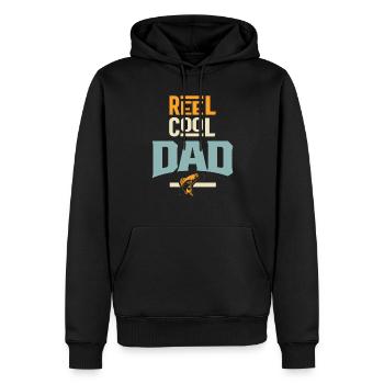 Die Spulen-coole Vati-Vater-Großvater-Geschenke der Männer - Männer Premium Bio Hoodie - Schwarz - Vorne - Nico (187cm)