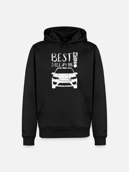 Car Seller - Men’s Premium Organic Hoodie - black