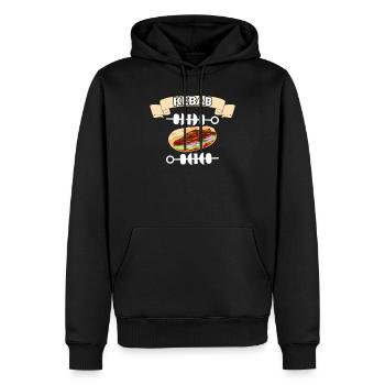 Döner Kebab Türkei Türkisch Istanbul Spiess Grill - Männer Premium Bio Hoodie - Schwarz - Vorne - Nico (187cm)