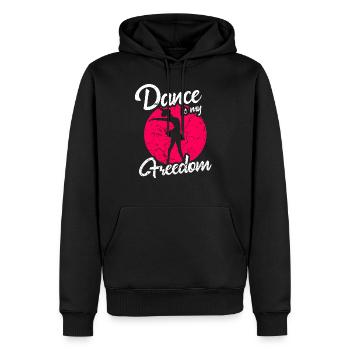 Tanzen Ballett - Männer Premium Bio Hoodie - Schwarz - Vorne - Nico (187cm)