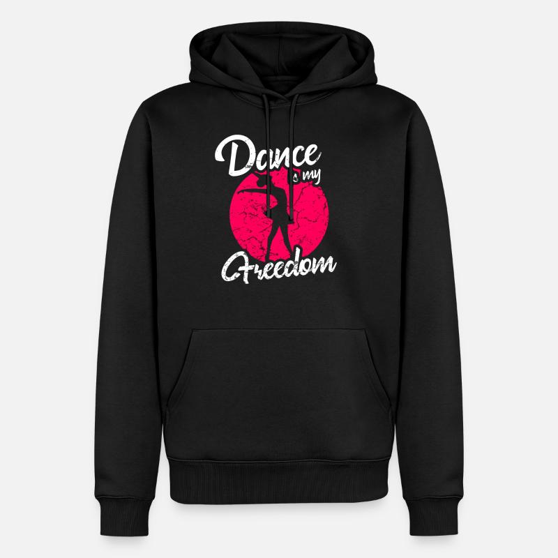 Ballet dansant - Sweat à capuche Premium bio Homme - noir
