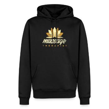 Massagetherapeut Geschenk Job - Männer Premium Bio Hoodie - Schwarz - Vorne - Nico (187cm)