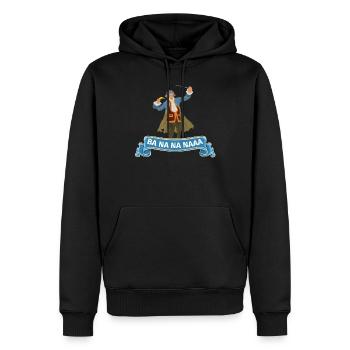 Lustiger Bananana Ludwig Van Beethoven Komponist - Männer Premium Bio Hoodie - Schwarz - Vorne - Nico (187cm)