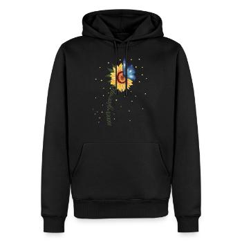 Never Give Up Down Syndrome Special Education Teac - Männer Premium Bio Hoodie - Schwarz - Vorne - Nico (187cm)