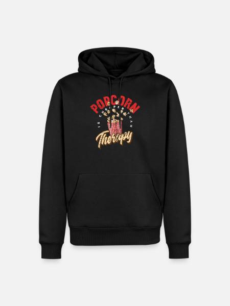 Popcorn films - Men’s Premium Organic Hoodie - black