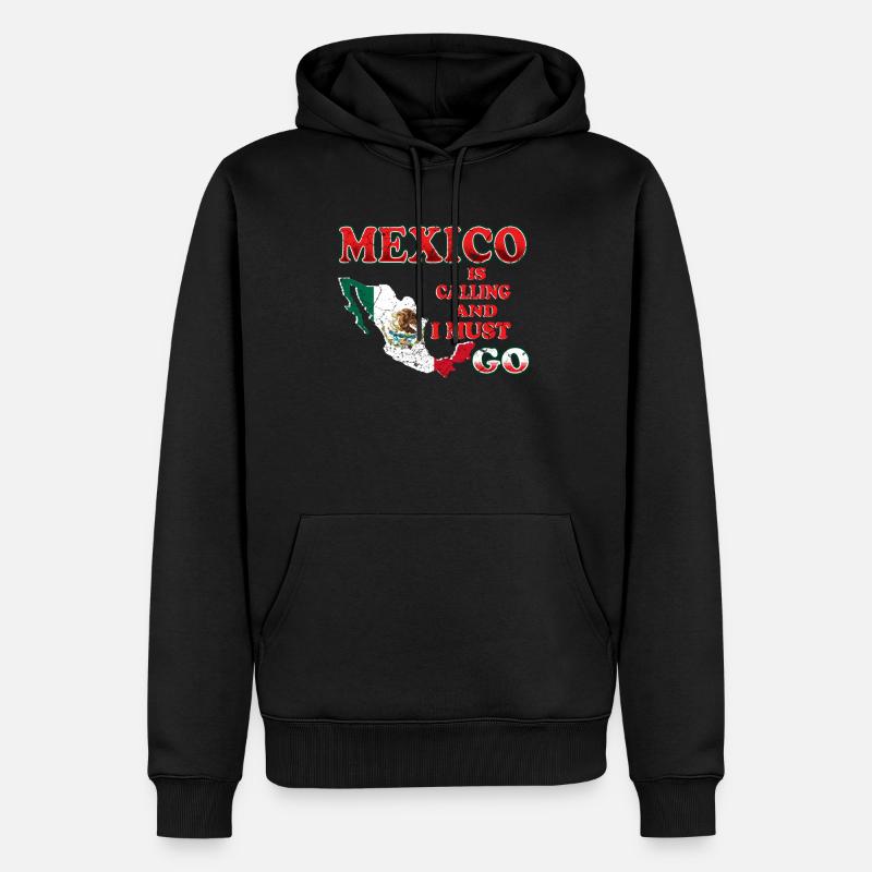 Mexico - Men’s Premium Organic Hoodie - black