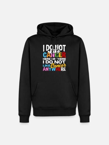 Chemo énonciation drôle - Sweat à capuche Premium bio Homme - noir