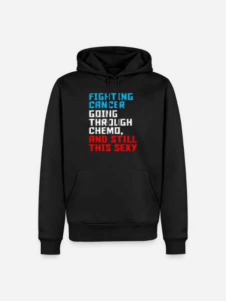 Chemo motivation - Men’s Premium Organic Hoodie - black