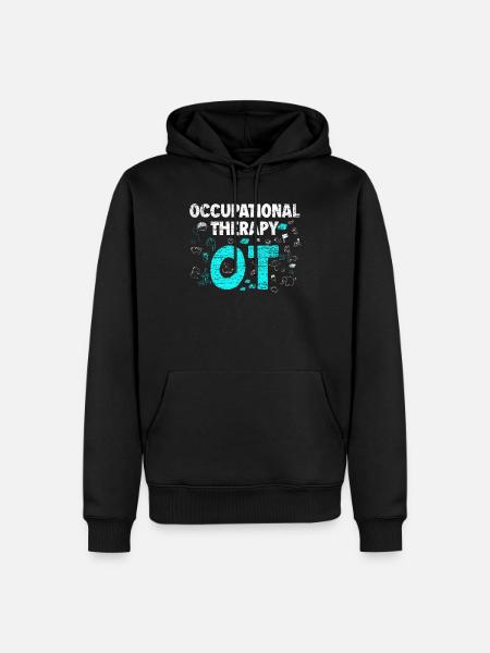 Occupational therapist occupational therapy - Men’s Premium Organic Hoodie - black