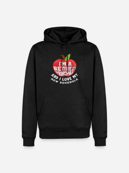 School Director Pension - Men’s Premium Organic Hoodie - black