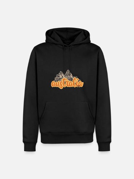 Sydney Australia - Men’s Premium Organic Hoodie - black