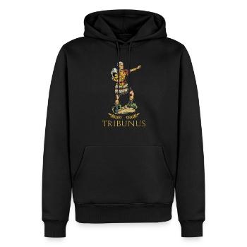 Römischer Offizier - Tribunus - Männer Premium Bio Hoodie - Schwarz - Vorne - Nico (187cm)