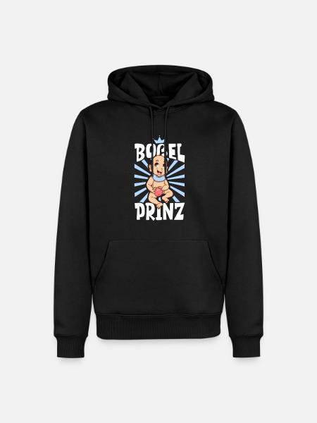 Boßel Prinz - Bosseln - Men’s Premium Organic Hoodie - black