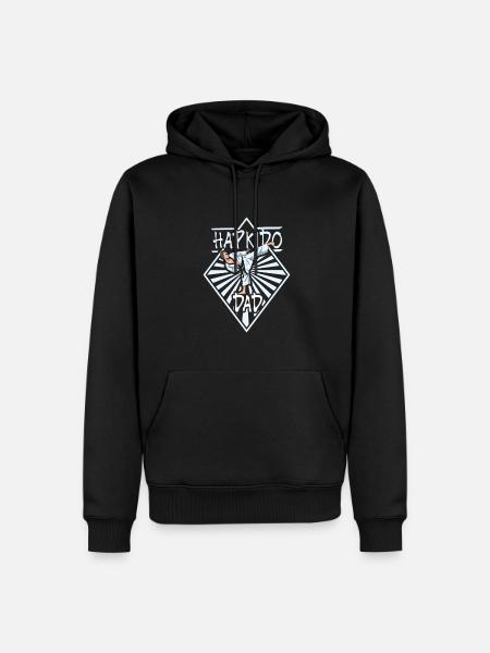 Hapkido Dad - Men’s Premium Organic Hoodie - black