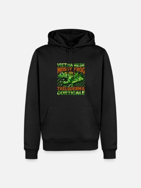 Vietnamese Moss Frog - Men’s Premium Organic Hoodie - black