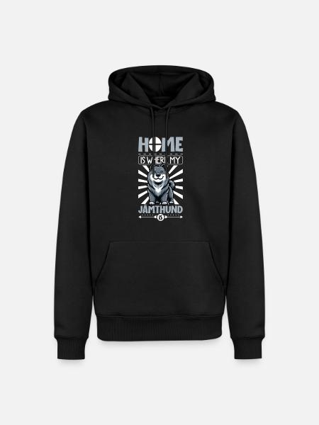 Home - Jämthund - Men’s Premium Organic Hoodie - black