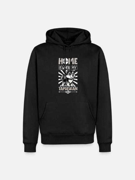 Home - Tamaskan - Men’s Premium Organic Hoodie - black