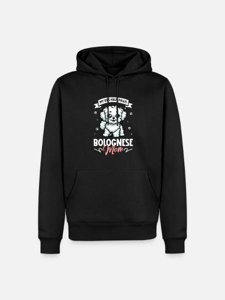 Bolognese mom - Men’s Premium Organic Hoodie - black