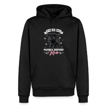 Ca de bestiar Mama - Männer Premium Bio Hoodie - Schwarz - Vorne - Nico (187cm)