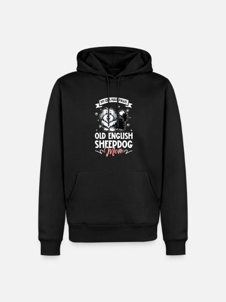 Bobtail Mom - Men’s Premium Organic Hoodie - black