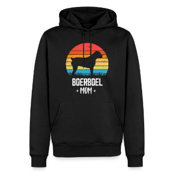 Boerboel - Männer Premium Bio Hoodie - Schwarz - Vorne - Nico (187cm)