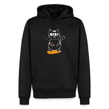 Wakeboarden Wakeboarding Wakeboard - Männer Premium Bio Hoodie - Schwarz - Vorne - Nico (187cm)